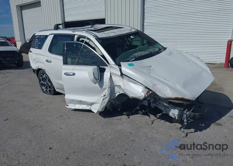 2022 Hyundai Palisade Calligraphy из США, поврежденный, VIN KM8R74HE2NU382151